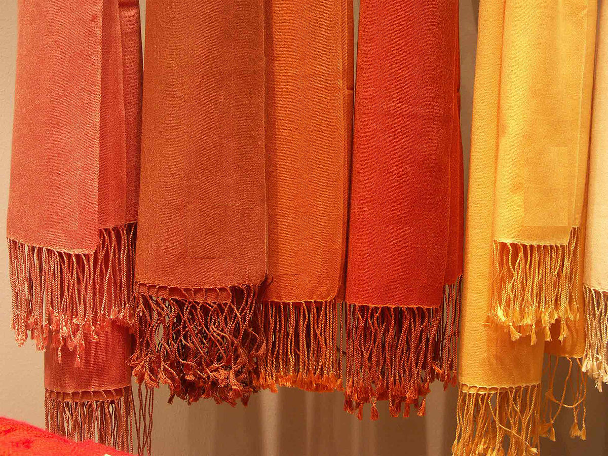 jenis pashmina