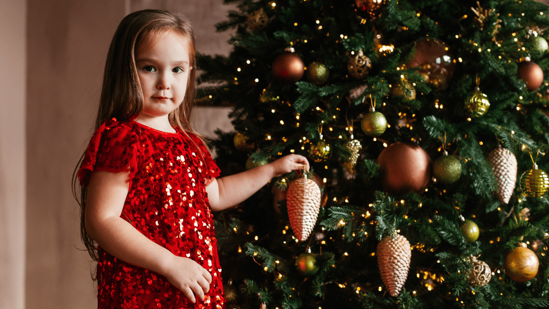 Inspirasi dress natal anak