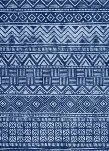 Motif Geometris Tribal