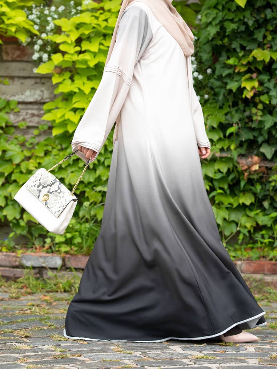 Abaya Ombre Satin