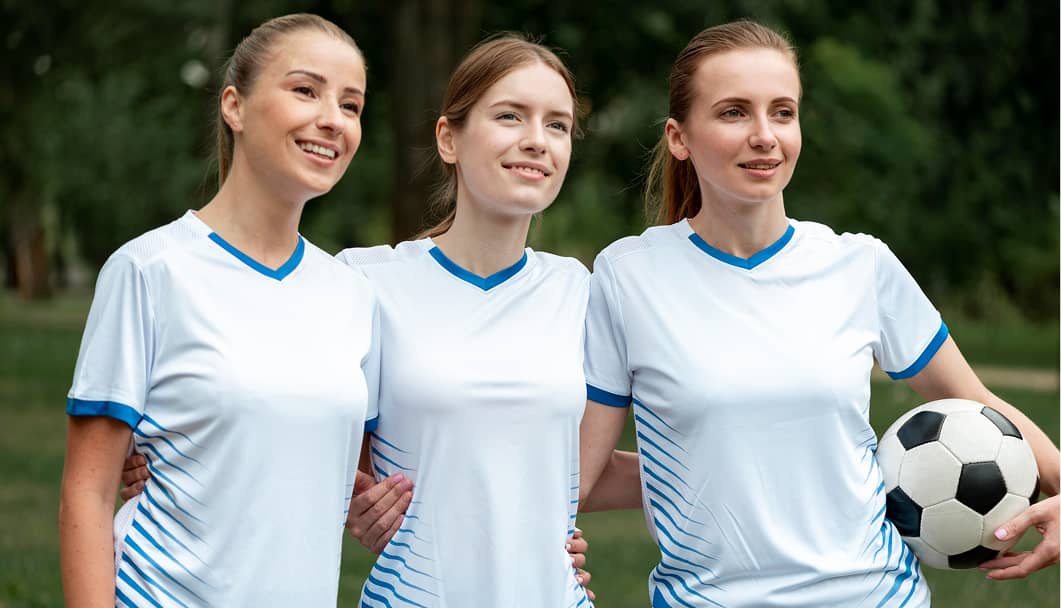 baju jersey wanita